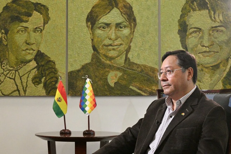 Luis Arce lamenta la coincidencia entre Evo Morales y Javier Milei