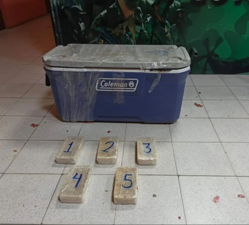 Hallan droga en una conservadora con verduras; iba como encomienda a San Matías