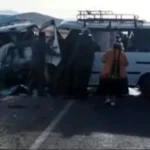 Aparatoso accidente en la carretera a Viacha deja 15 heridos