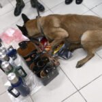 Interceptan 8,5 kg de cocaína en termos de agua en Viru Viru