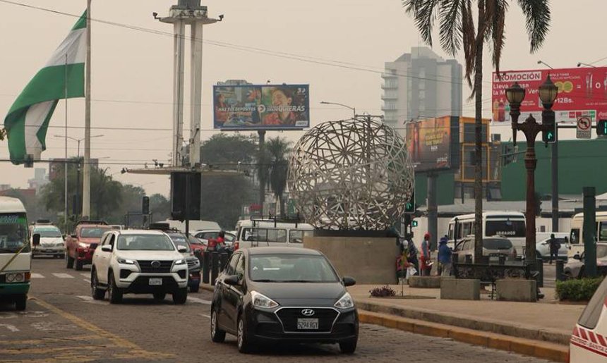 Mejora en la calidad del aire en Santa Cruz tras días de alta contaminación