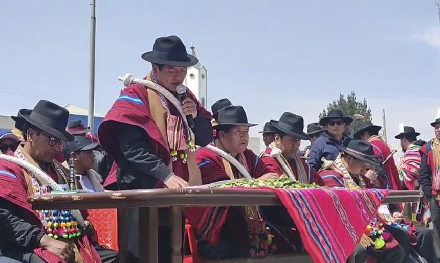 Ponchos rojos amenazan con saquear la provincia Murillo