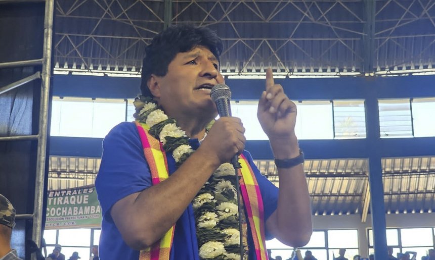 Evo Morales anuncia octubre negro con marchas y bloqueos a partir del 17 de septiembre