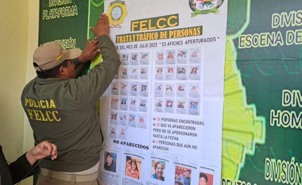 Policía busca a la presunta víctima de Evo Morales y elabora afiche para ubicarla