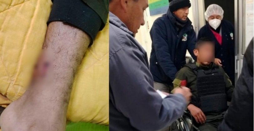 Tras Emboscada, Hieren a Policías que se Dirigían a la Marcha Convocada por el Evismo