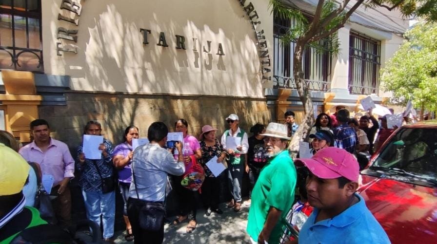 No pasaron las 50 personas que renuncian al MAS-IPSP en Tarija tras el pacto de Evo con el FPV