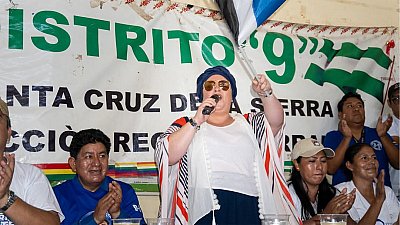 Ministra Prada confirma que el presidente será candidato en las elecciones de agosto