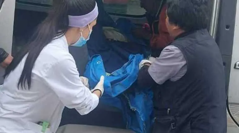 Accidente de tránsito en la ruta Pongo – La Paz deja nueve heridos