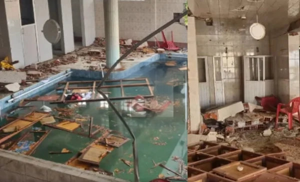 Sauna explota por concentración de gas licuado en La Paz