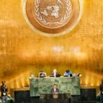 El presidente Luis Arce se despide de la ONU con agenda de alto nivel