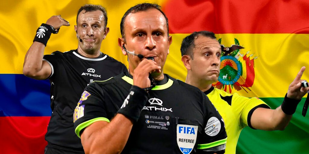 Árbitro argentino Darío Herrera dirigirá Colombia vs Bolivia por Eliminatorias