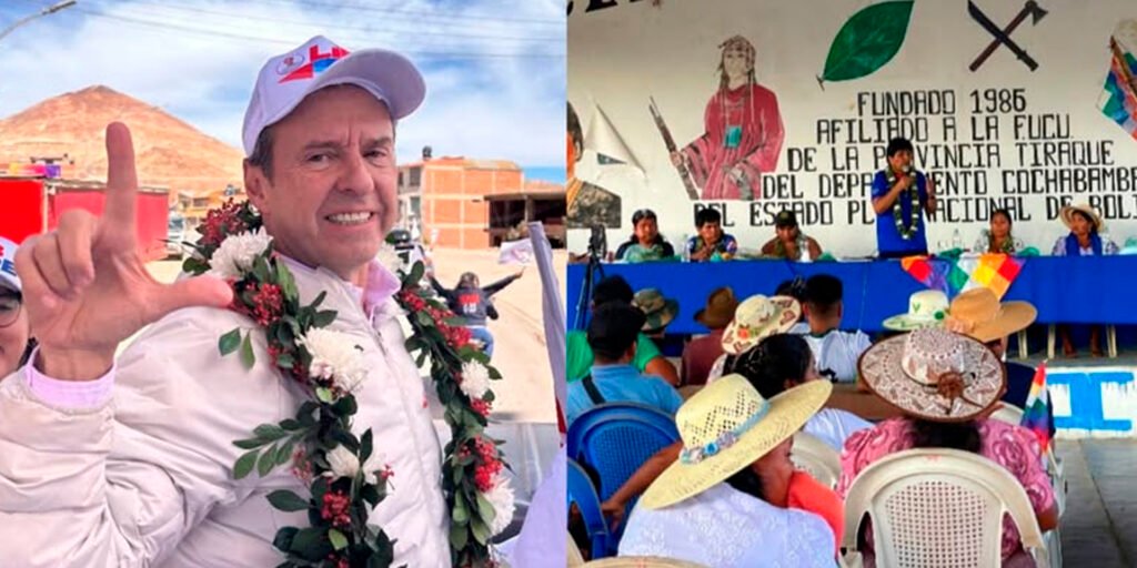 Evismo amenaza con «sacar a patadas» a Tuto si el PDC no gana