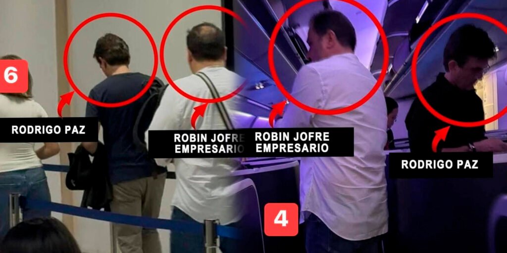 Robin Jofre, “padrino” de rodrigo paz, financia viajes del candidato