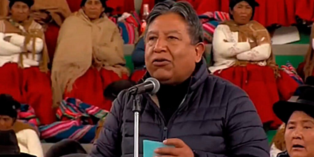 Choquehuanca insta a futuro gobierno a priorizar economía y unidad